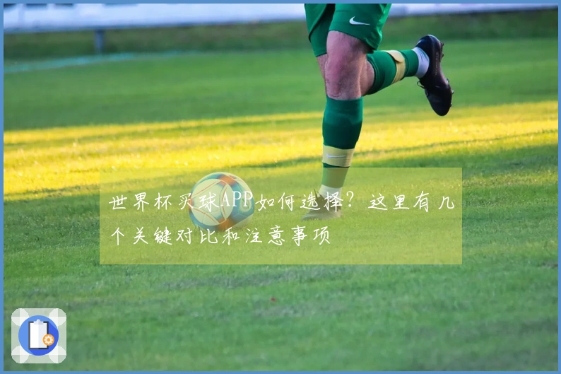 世界杯买球APP如何选择？这里有几个关键对比和注意事项
