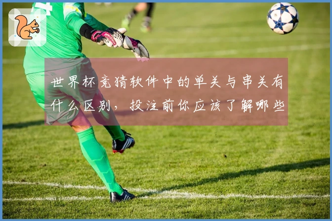 世界杯竞猜软件中的单关与串关有什么区别，投注前你应该了解哪些要点？